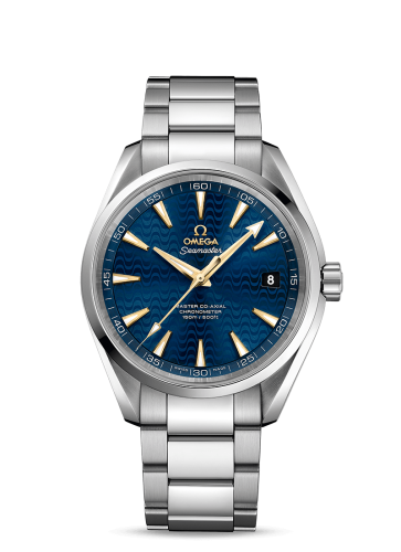 Omega Seamaster Aqua Terra 150m Master Co-Axial 41.5 Stainless Steel / Blue Waves / Bracelet